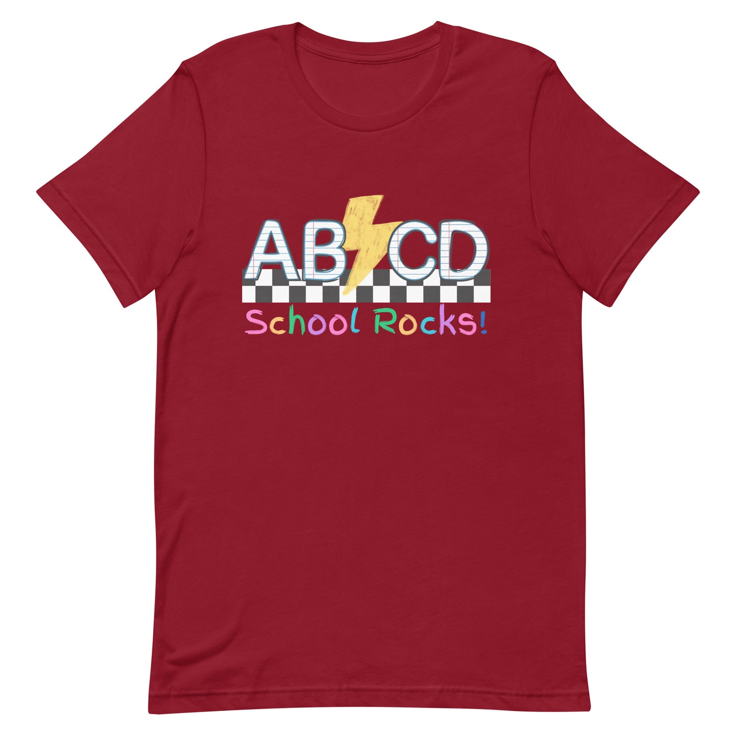 ABCD School Rocks Tee