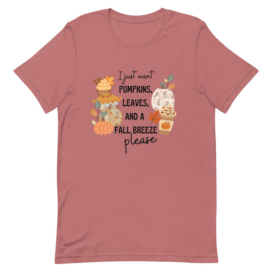 Fall Breeze Please Tee