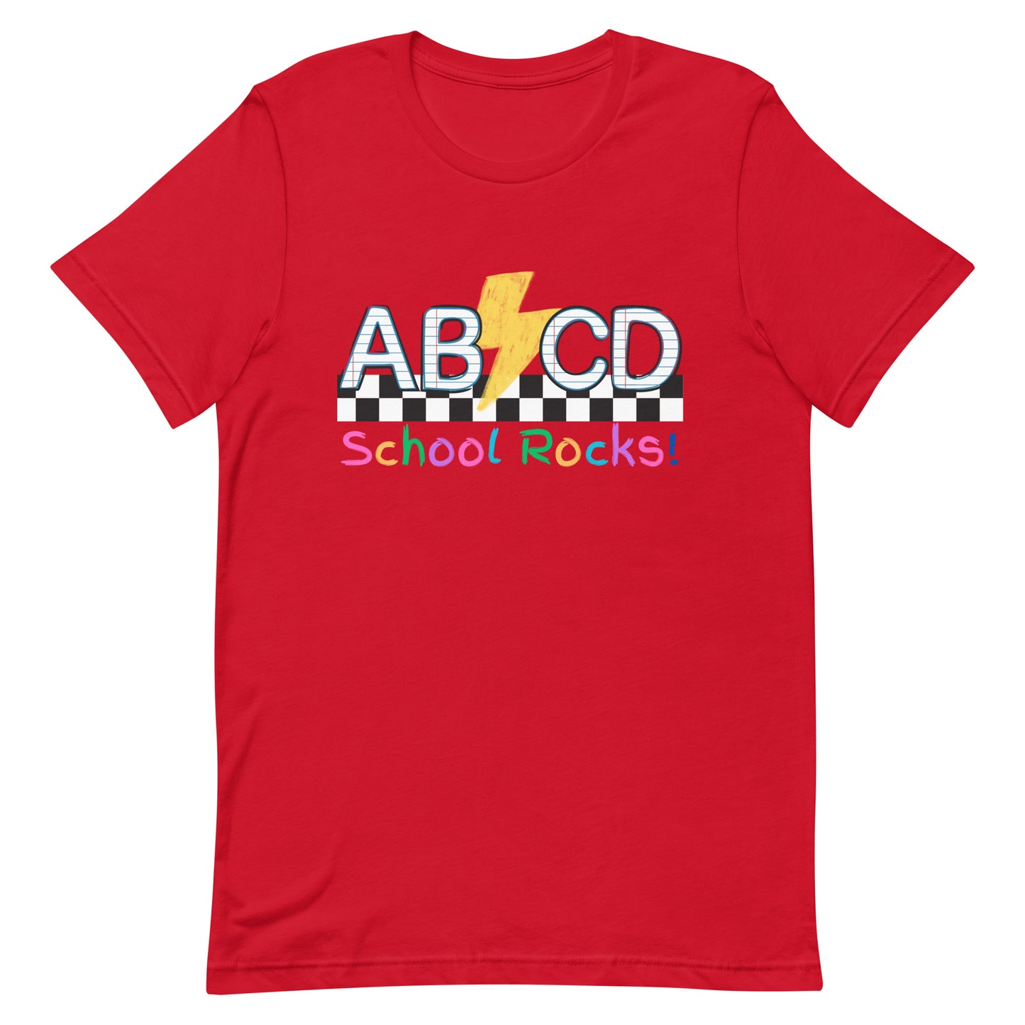 ABCD School Rocks Tee